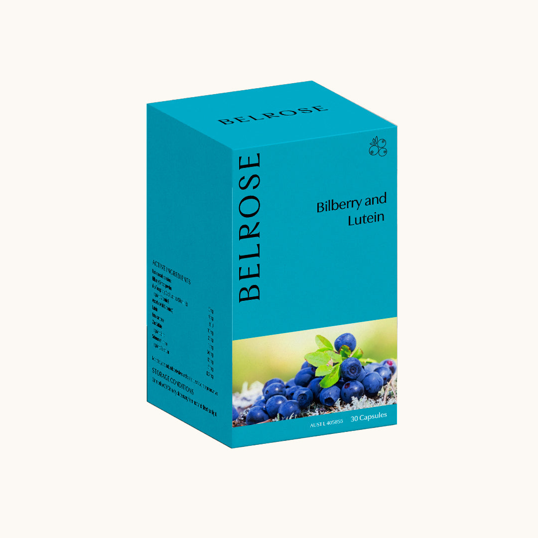 Bilberry and Lutein 30 Capsules belroseau