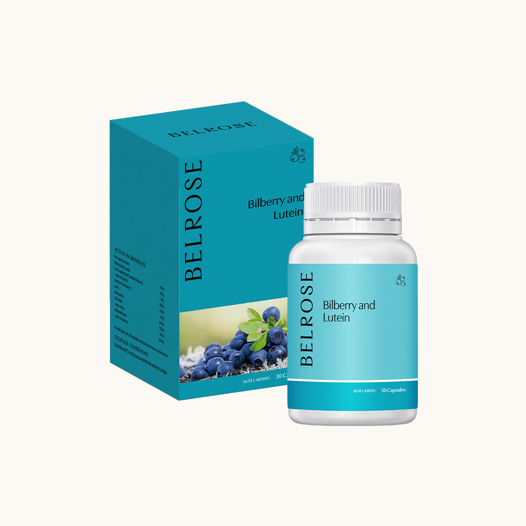Bilberry and Lutein 30 Capsules belroseau